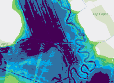 Floodplain reconnection potential